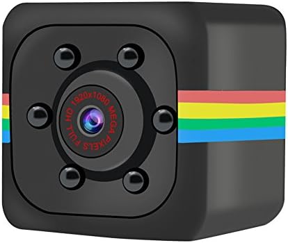 CHAW Mini Casus Kamera, Video Kaydı için Hareket Algılama ve 140°Geniş Açılı IR Gece Görüşlü 1080P Full HD DVR Sürüş Kaydedici