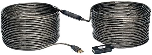 Tripp Lite USB 2.0 Yüksek Hızlı Aktif Uzatma Tekrarlayıcı Kablosu (A M/F) 20 Metre (65 ft.) (U026-20M)