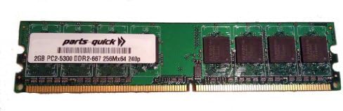 MSI Anakart için 2 GB Bellek P4N Elmas DDR2 PC2-5300 667 MHz DIMM ECC Olmayan RAM Yükseltme (PARÇALARI-hızlı Marka)
