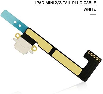 ıpad Mini 2/3 için YARASA USB Şarj Yuvası Konektörü Flex Kablo Değiştirme (Beyaz)