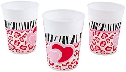 Eğlenceli Ekspres-Sizin İçin Vahşi Sevgililer Günü için Plastik Bardak-Parti Malzemeleri-Drinkware-Yeniden Kullanılabilir Bardaklar-Sevgililer