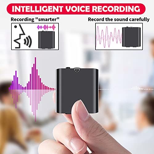 Gizli Ses Kaydedici Giyilebilir Kayıt Cihazı Kaydedici Dersler için Kayıt Kaydedici için Küçük Uygun Manyetik Kapasite, Küçük