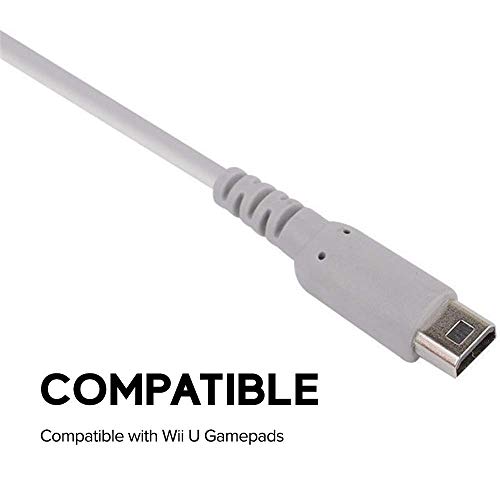 Wiresmith Nintendo Wii U Gamepad için AC Güç Adaptörü Şarj Cihazı