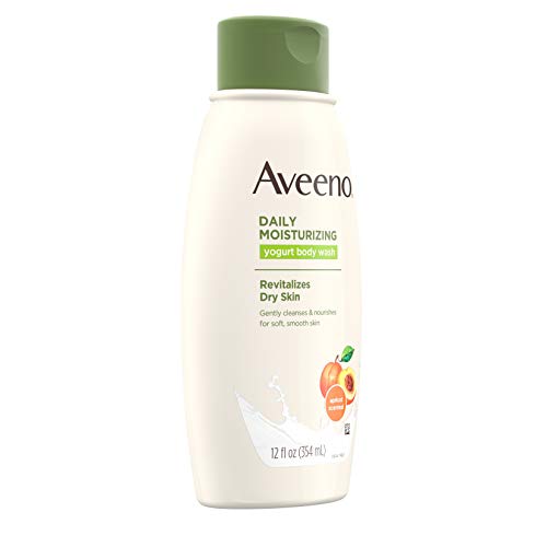 Aveeno Active Naturals Günlük Nemlendirici Vücut Yoğurdu Vücut Yıkama, Kayısı ve Bal, 12 oz, 12 Sıvı Ons