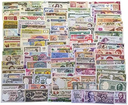 300 Dünya Banknotları Farklı Kağıt Para UNC ve AU Yabancı Banknotlar Eski Para Birimi Koleksiyonu