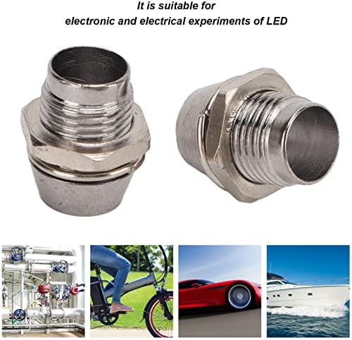 LED Tutucular, Mükemmel Yapı İzolasyon Abajuru için Elektrik Deneyleri için LED Bakır Metal Tutucular