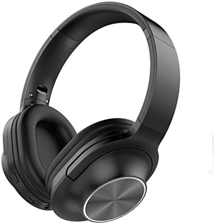 Raxinbang Kulaklık kablosuz Bluetooth Kulaklık Mikrofon Oyun Katlanabilir Kontrbas Stereo Kulaklık Mavi (Renk: Siyah)