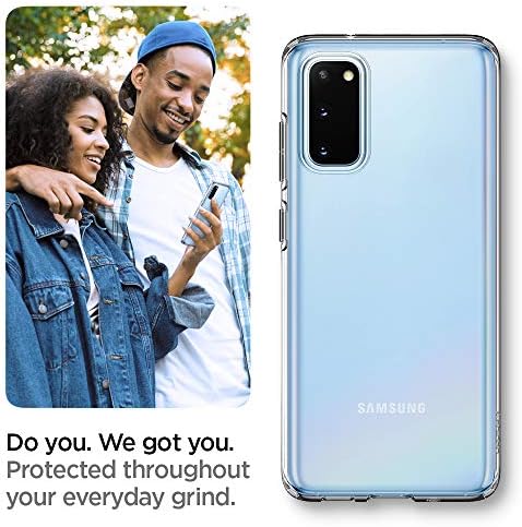 Spigen Sıvı Kristal [2. Nesil] Samsung Galaxy S20 Kılıfı için Tasarlandı (2020) - Kristal Berraklığında